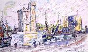 Paul Signac La Rochelle oil painting artist